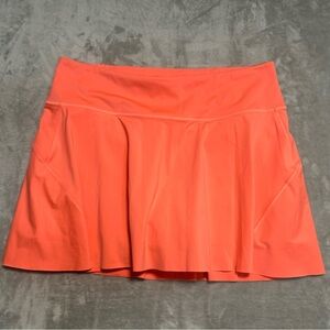 Athleta Ace Tennis Skort 15.5” Inch Women’s XL Peach Pink